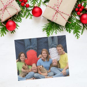 Family Photo into Puzzle Christmas present gift idea