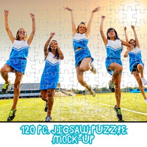 Custom Photo Puzzle Gift, Personalized Portrait Jigsaw Family Game, Picture Puzzle, Pet Portraits image 17