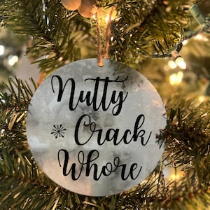 Adornos navideños divertidos SVG PNG / Diseños navideños traviesos / Clipart navideño SVG PNG / Humor adulto divertido inapropiado / Archivo digital