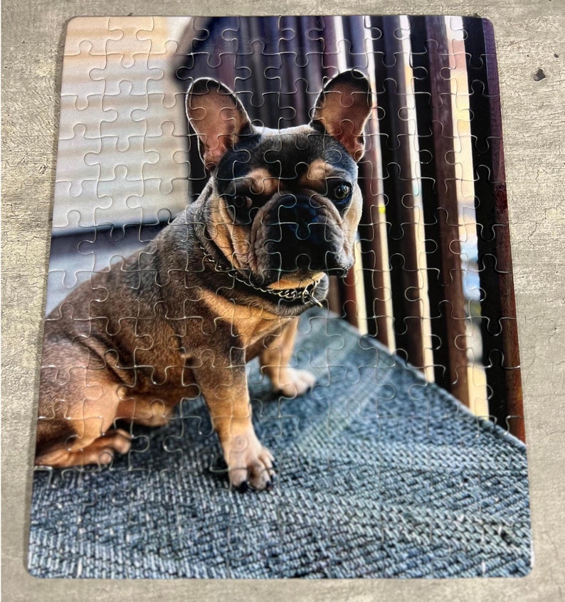 Name Puzzle Custom Portrait Personalized Photo Picture Puzzle Custom Jigsaw Puzzle Family Photo Puzzle Pet Portrait Galentine Heart Puzzle