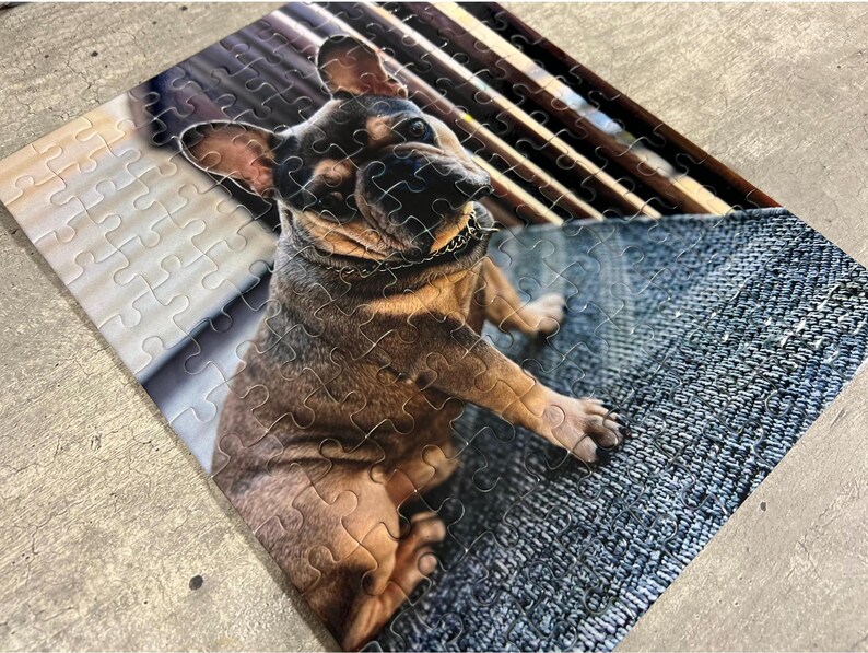 Name Puzzle Custom Portrait Personalized Photo Picture Puzzle Custom Jigsaw Puzzle Family Photo Puzzle Pet Portrait Galentine Heart Puzzle
