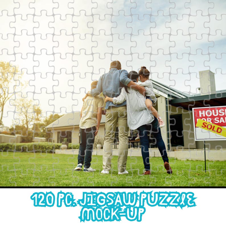 Custom Photo Puzzle Gift, Personalized Portrait Jigsaw Family Game, Picture Puzzle, Pet Portraits image 15