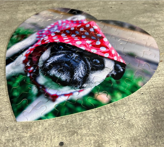 Custom Photo Puzzle Gift, Personalized Portrait Jigsaw Family Game, Picture Puzzle, Pet Portraits