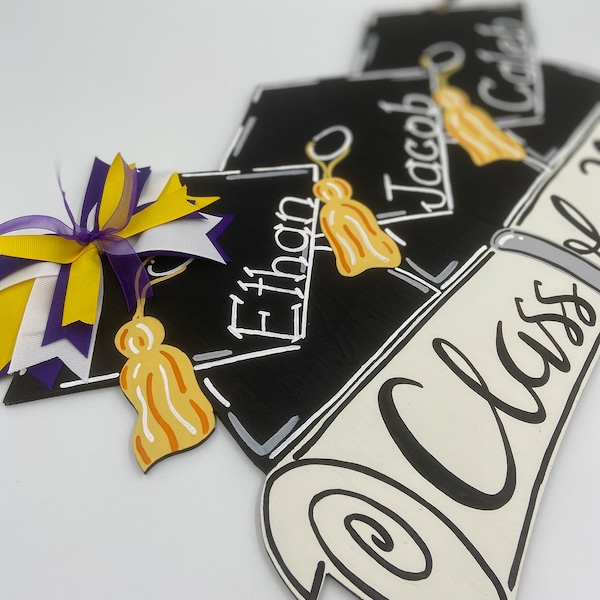 Triplets Graduation Etsy