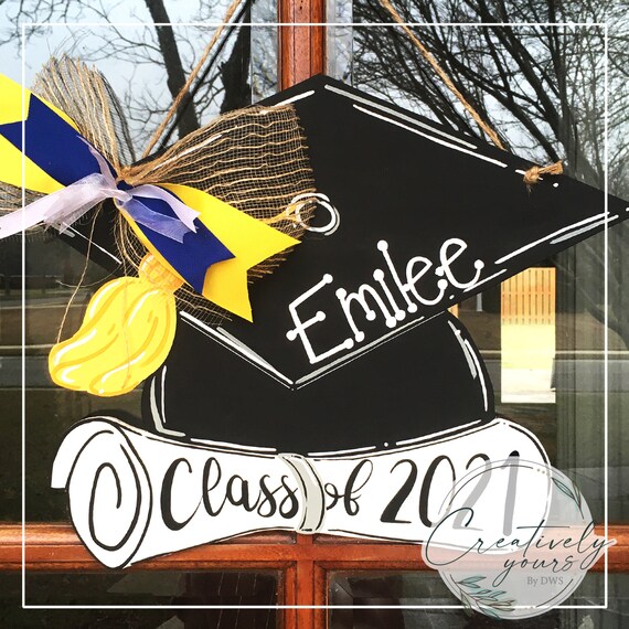 Banners & Signs Paper & Party Supplies Graduation Door Banner
