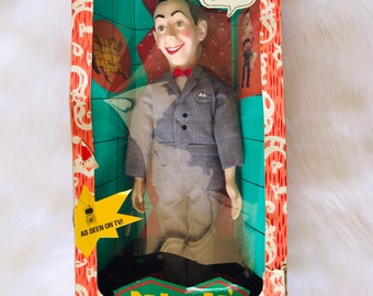 pee wee herman doll in box