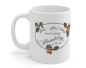 Pater Brown Mrs. Mccarthys preisgekrönte Erdbeer-Scones-Rezept-Becher