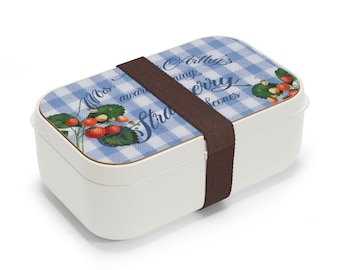 Fiambrera bento con bollos de fresa, ganadora del premio Father Brown Mrs. McCarthy