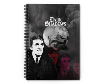 Cuaderno de espiral Barnabas de Sombras Tenebrosas - Rayado