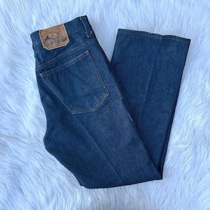 VINTAGE 1970s JC Penny Plain Pockets Jeans