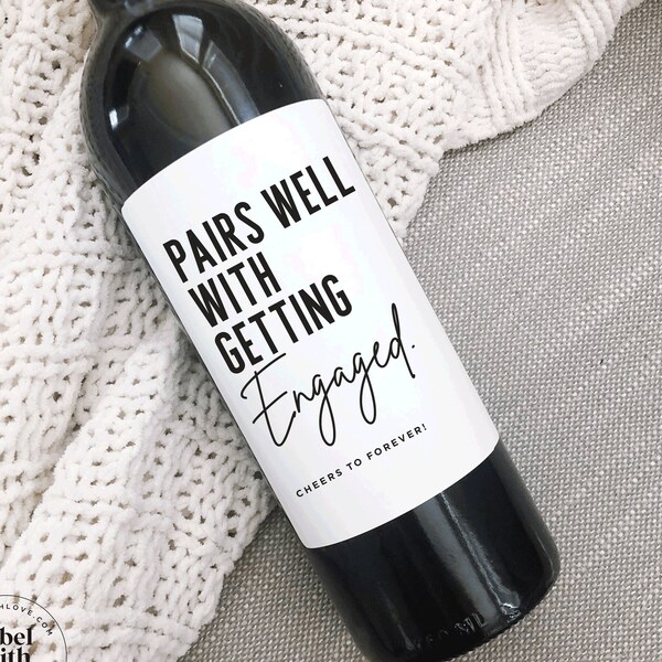 Pairs Well With Wedding Tags Etsy