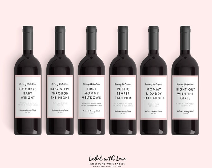 75 new labels wine label for crafts and hobby