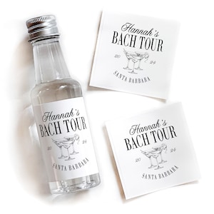 Bach Tour Bachelorette Shooter Labels, Taylor Birthday Party Stickers, Martini Girls Club Tequila Labels, Social Club Liquor Labels