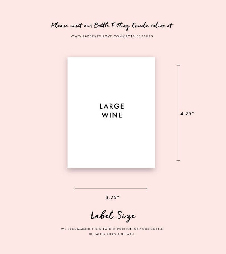 Hostess Gift Wine Labels Labels Bridal Shower Hostess Gift Baby Shower Thank You Gift Host Gift Custom Thank You Gift EB1 image 3