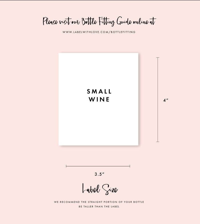 Set of Wedding Milestone Wine Labels Wedding Gift Marriage | Etsy