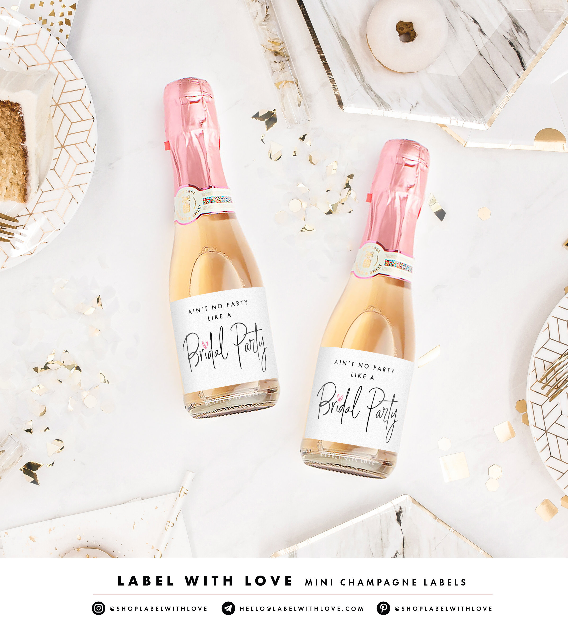 Bridal Shower Favor 3.5 x 1.75 Decals Label Gift Bags Set of 10 Stickers for Mini Champagne Bottle Ask Bridesmaid Bride Wedding Party Proposal Engagement Bachelorette Party Maid Matron of Honor Bridal Shower Favor 3.5 x 1.75 Decals Label Gift Bags Set of 10 Stickers for Mini Champagne Bottle Ask Bridesmaid Bride Wedding Party Proposal Engagement Bachelorette Party Maid Matron of Honor