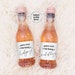 Bridesmaid Mini Champagne Labels | Bridesmaid Proposal Bottle Labels | Bridesmaid Gift | Pairs Well With Bridesmaid Duties | Bottle Stickers