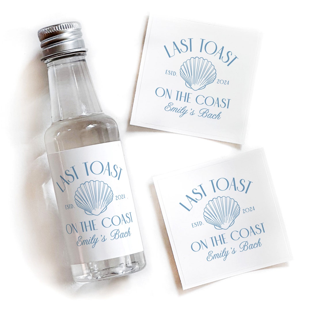 Coastal Bachelorette Shooter Labels, Coastal Cowgirl Bachelorette ...