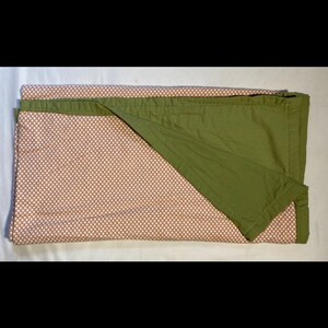 Cotton & Fleece Throw Blanket