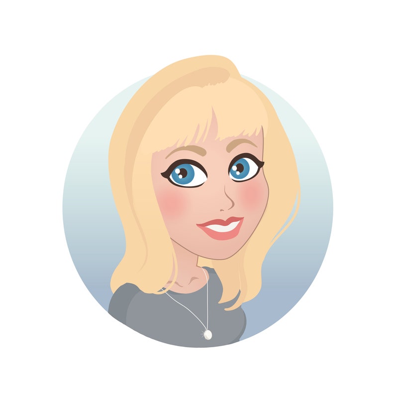 Custom Profile Avatar Illustration Digital Avatar Social - Etsy