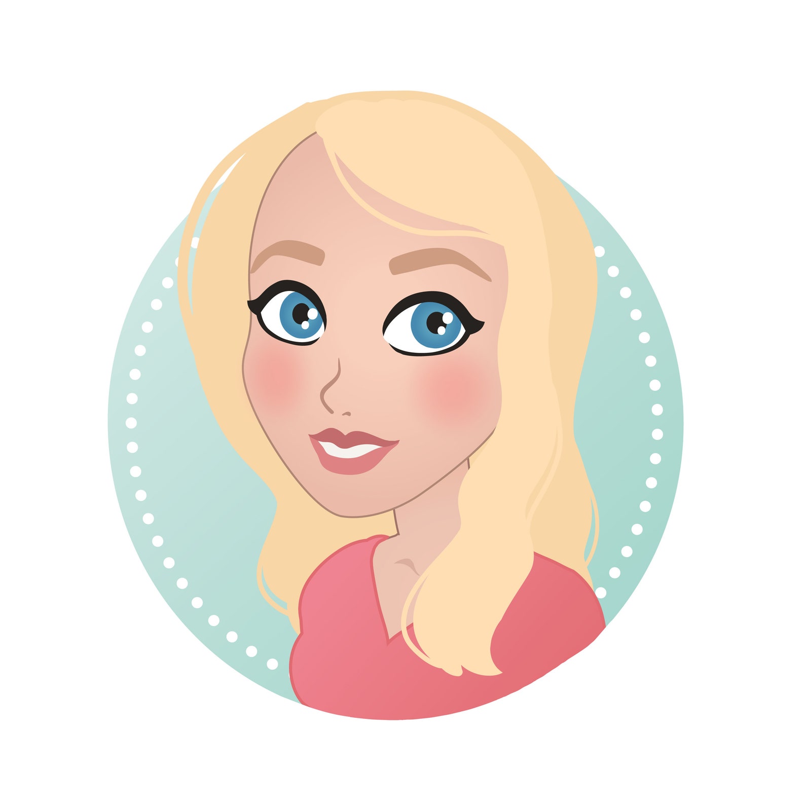 Custom Profile Avatar Illustration Digital Avatar Social Etsy
