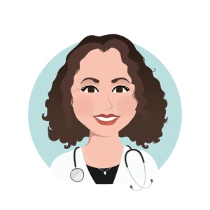 Custom Digital Avatar Illustration, Personalized Portrait (JPEG) image 2