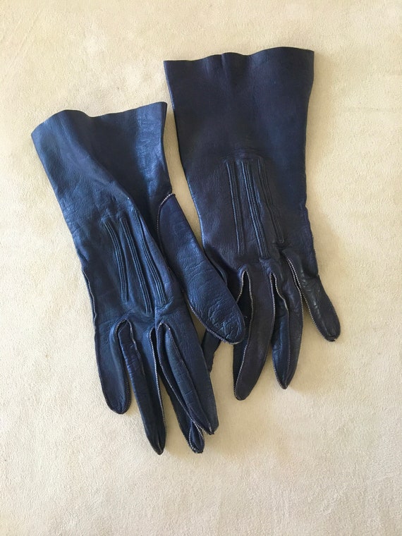 vintage gloves, 1950s fashion, mid century fashio… - image 3