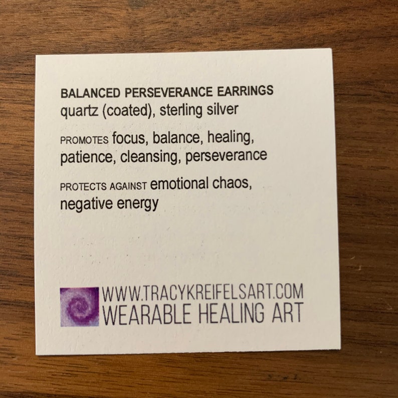 Balanced Perseverance Earrings