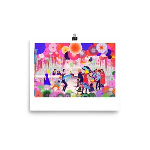 A very busy store 8 x 10