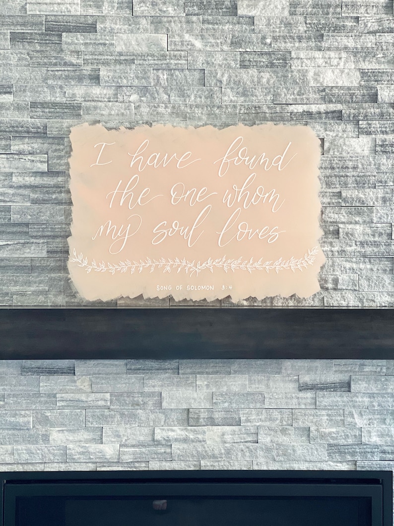 Home Decor Sign Custom Wedding Acrylic Sign Custom Quote Acrylic Sign Nursery Room Art Acrylic Wall Art