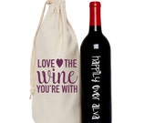 Wine Canvas Bag, My Doctor Says I Need Glasses, Funny Wine Bag, Wine Lover Gift, Wine Bag, My Doctor Says I Need Wine Glasses