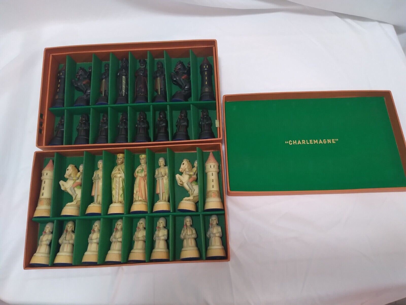 Jeu D'échecs Anri 1968 - Modèle Charlemagne - Occasion