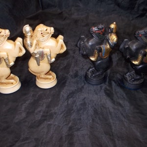 Jeu D'échecs Vintage Anri Toriart Italy 1958 – Romains Vs Teutons