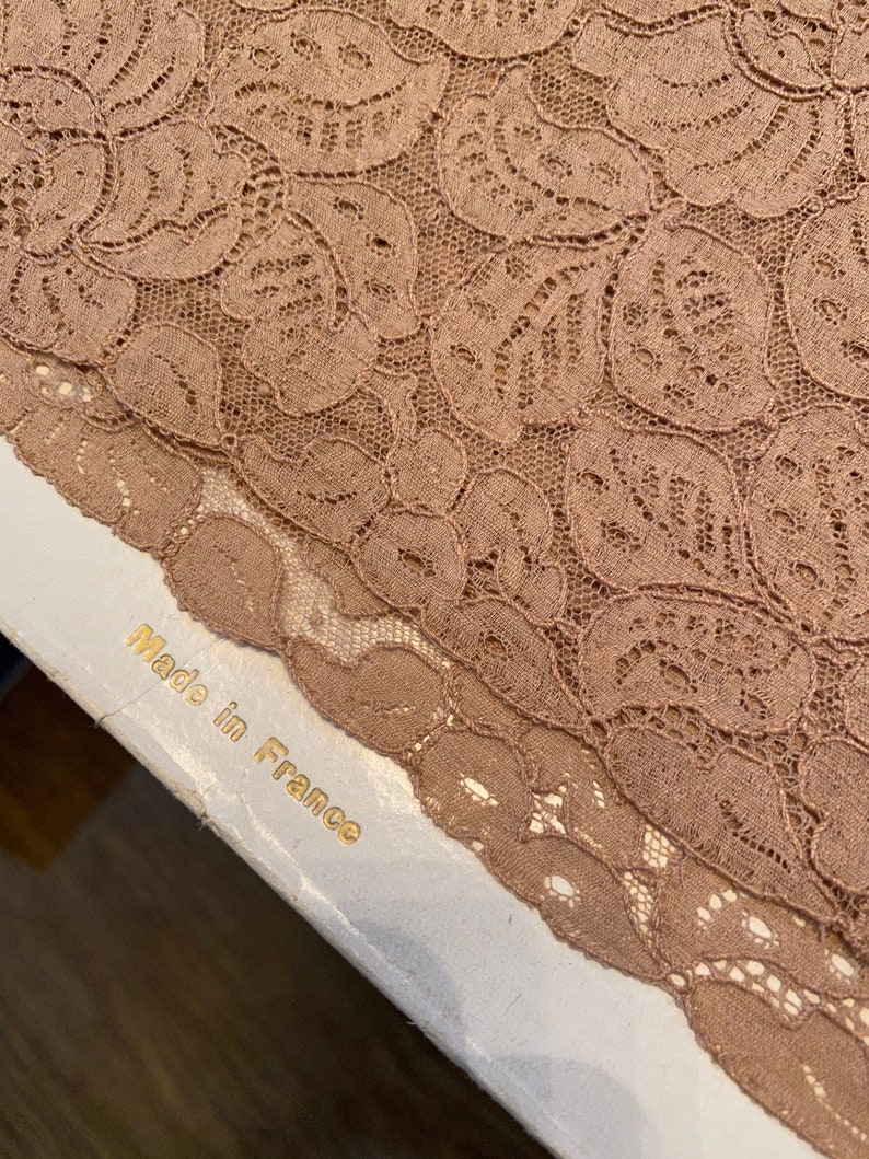 Wider Antique lace by the yard alencon lace french origin 1920 Etsy
