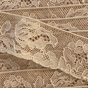 Antique lace by the yard alencon lace french origin 1920