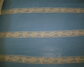 Dentelle antique français origine 1910 pur coton vintage fournit un design unique