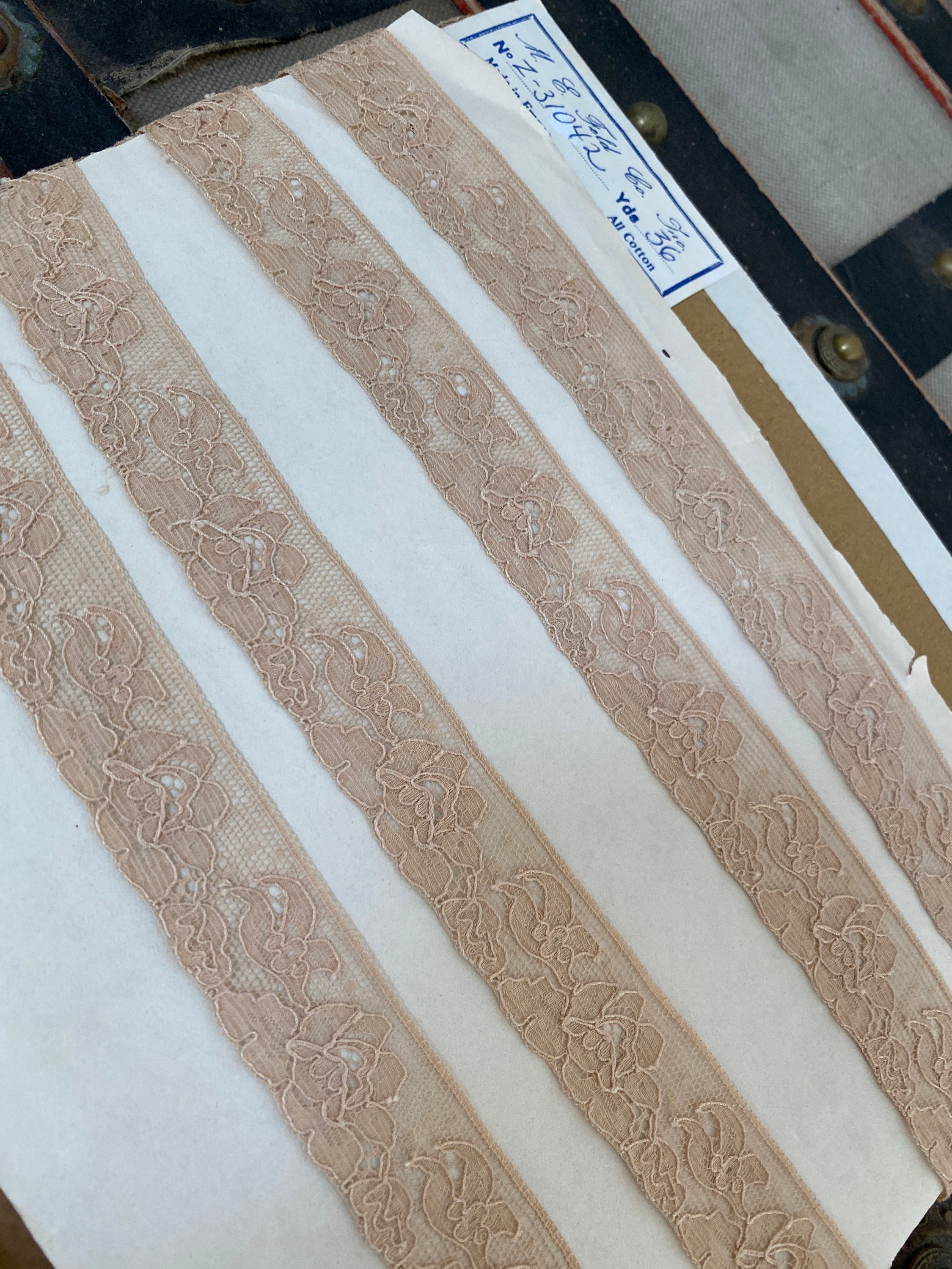 Vintage Cotton Lace Lovely Design Wholesale Too - Etsy