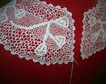 1800s antique hand done Irish Lace collar