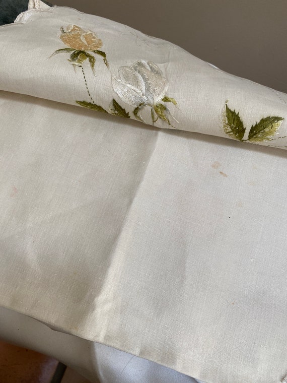 Divine handkerchief case of linen with embroidere… - image 6