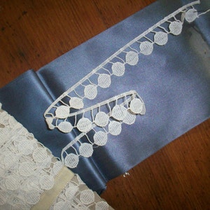 Geometric Antique lace by the yard  1920