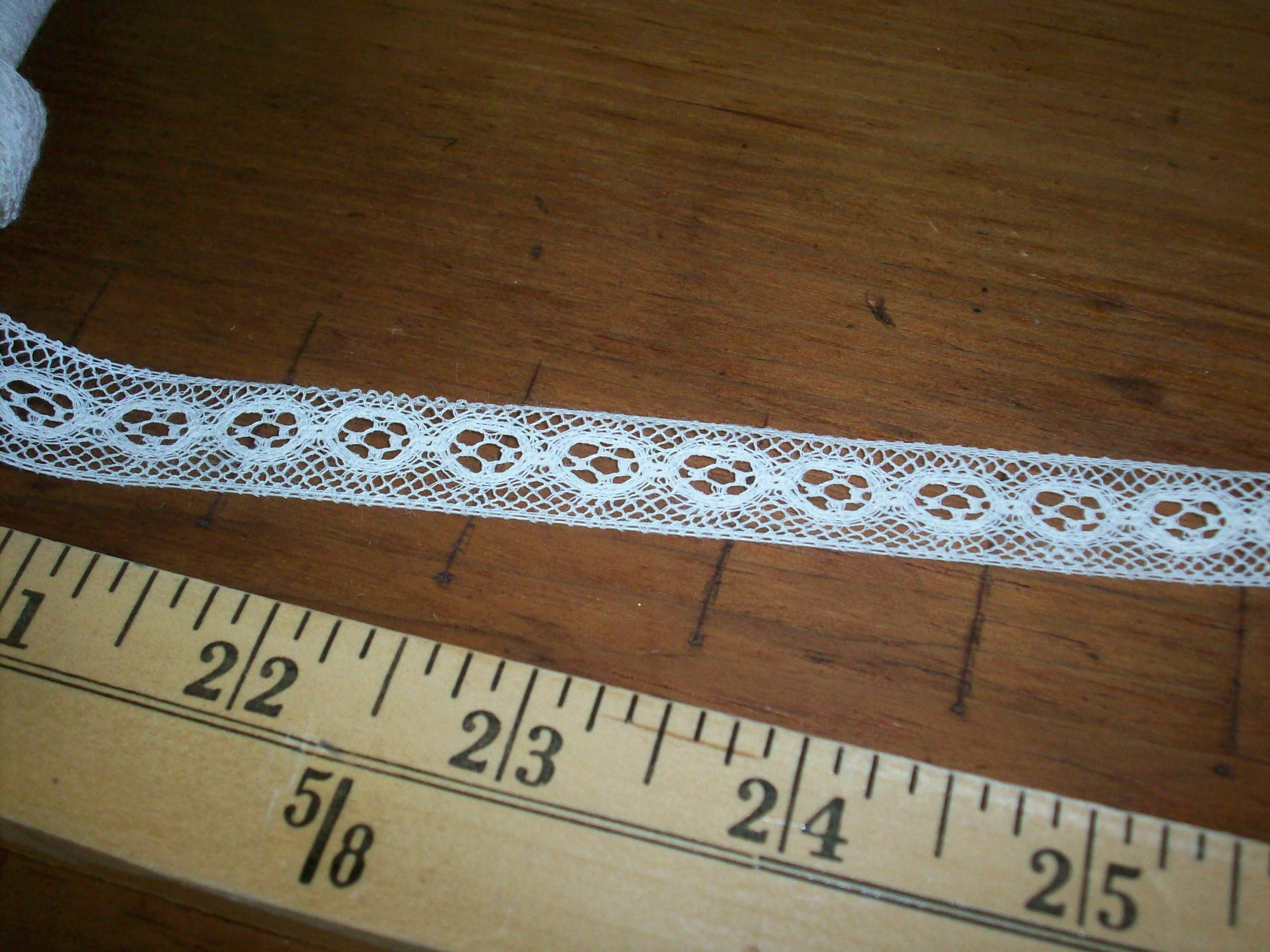 5/8インチアンティークレース フランス産コットン4ヤード - Etsy 日本