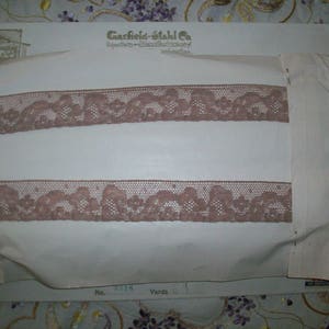 renda de algodão mocha francesa vintage por atacado