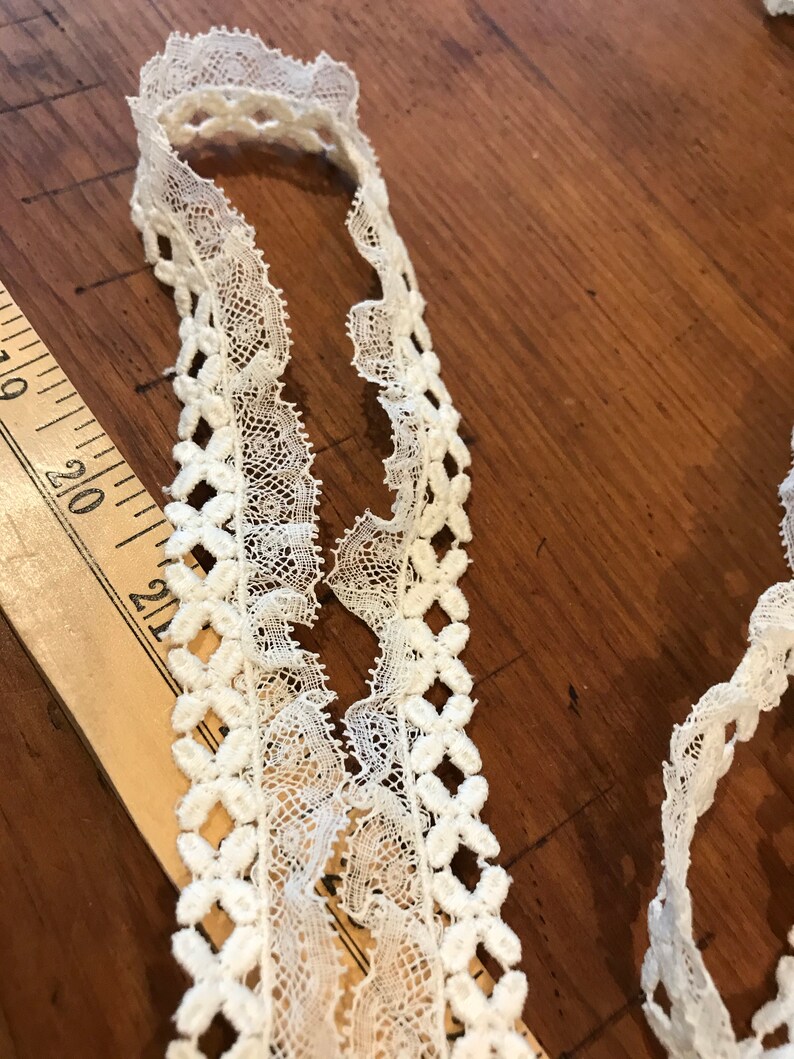 Pure Cotton Antique Lace by the Yard Venise Lace Swiss Origin Etsy