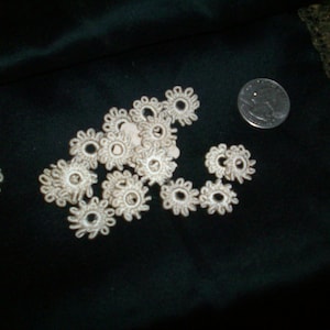 Antique buttons/trim were made in Germany 1800s silk