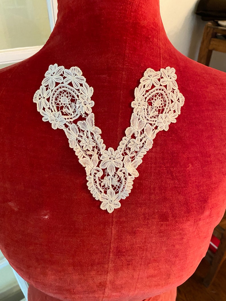 Antique Lace Collar 1800s Antique Lace Etsy