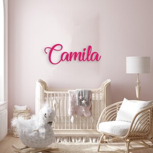 Wooden Name Sign for Nursery | Custom Wall Letters | Personalized Home Decor | Kids Room Art | Boy Girl Baby Shower Gift | Family Decor