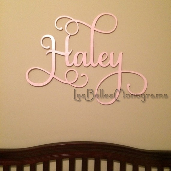 Cursive Name For Wall _ Large Cursive Letters – YQEGZ
