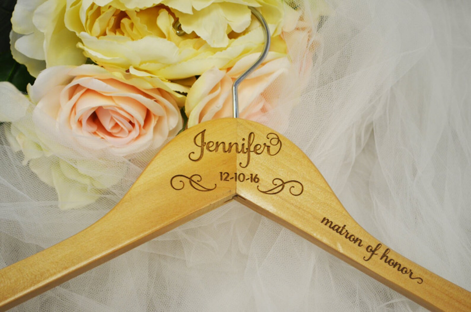 Bride Hanger Wedding Dress Hanger Personalized Hanger Mrs Etsy