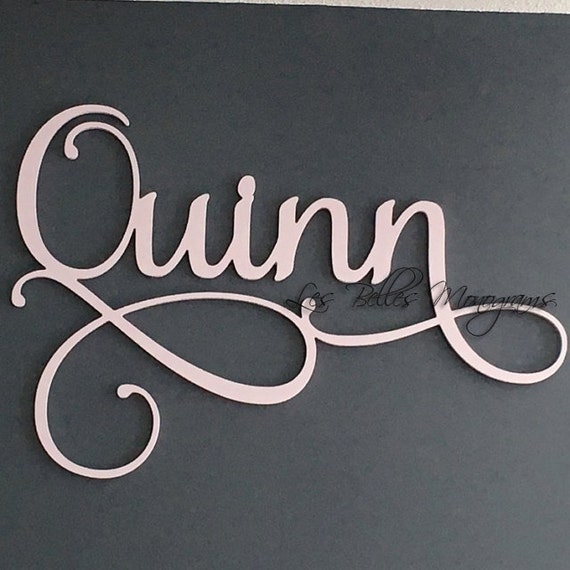 Wooden Name Sign Wall Hanging Letters For Nursery Or Bedroom Wooden Wall Art Custom Name Plaque Cut Out Personalized Cursive Name