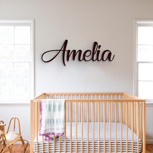 Wooden Name Sign for Nursery | Custom Wall Letters | Personalized Home Decor | Kids Room Art | Boy Girl Baby Shower Gift | Family Decor